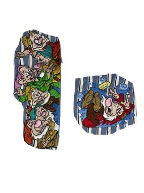 Disney 7 Dwarfs Patches for Crafting Upcycling